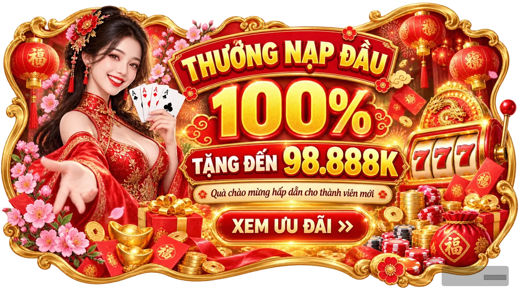 Ưu đãi nạp lần đầu 100% tại 789club